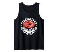 Scuba Diver Diving, Divemaster We Play in The Deep End Tank Top