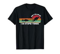 Scuba Diver Dont Follow Me I Do Stupid Things Scuba Diving T-Shirt