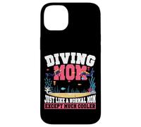 Scuba Diver Girl Mom Mother Diving Mom Just Like A Normal Case for iPhone 14 Plus