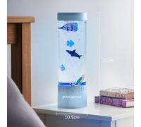 (Scuba Diver) Global Gizmos Magical Bubble Lamps / 2 Styles / 7 Changing Light Colours / Relaxing Atmospheric Mood LEDs