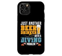 Scuba Diver Just Another Beer Drinker With A Diving Problem Case for iPhone 11 Pro