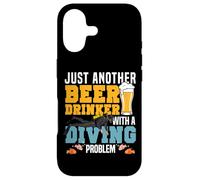 Scuba Diver Just Another Beer Drinker With A Diving Problem Case for iPhone 17