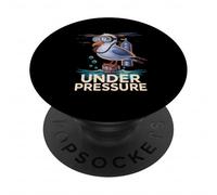 Scuba Diver Seagull Ocean Humor PopSockets Adhesive PopGrip