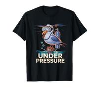Scuba Diver Seagull Ocean Humor T-Shirt