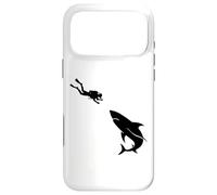 Scuba Diver Shark Encounter Sea Exploring Ocean Life Diving Case for iPhone 17 Pro Max