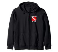 SCUBA Divers Certified Rescue Diver Zip Hoodie