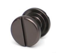 Scuba Diving Back Plate Screws for Equipment Attachment, Lightweight Brass Design (Black)