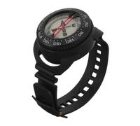 Scuba Diving Compass Black Tpu Abs Wrist Navigation Tool