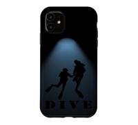 Scuba Diving Couples - Dive Together - Scuba Diver Matching Case for iPhone 11