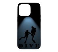 Scuba Diving Couples - Dive Together - Scuba Diver Matching Case for iPhone 15 Pro Max