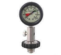 Scuba Diving Cylinder Pressure Gauge with G5/8 External Thread for DIN Diving Tanks, 0-200BAR / 0-20MPa Underwater Breathing Cylinder Pressure Measuring Tool,