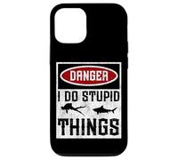 Scuba Diving Diver Danger I Do Stupid Things Case for iPhone 12/12 Pro