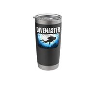 Scuba Diving Diver Dive Flag Divemaster Stainless Steel Insulated Tumbler