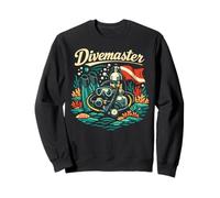 Scuba Diving Diver Dive Flag Divemaster Sweatshirt