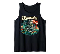Scuba Diving Diver Dive Flag Divemaster Tank Top