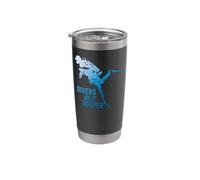 Scuba Diving Diver Divers Do It Deeper Stainless Steel Insulated Tumbler