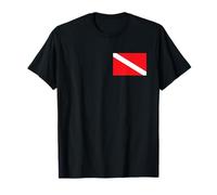 Scuba Diving Diver Down Flag T-Shirt