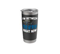 Scuba Diving Diver Down I'm Between Dives Right Now Stainless Steel Insulated Tumbler