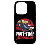 Scuba Diving Diver Girl Girl Female Part-Time Mermaid Case for iPhone 14 Pro