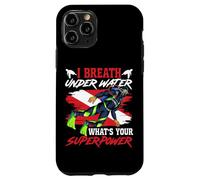 Scuba Diving Diver I Breath Under Water What's Your Case for iPhone 11 Pro