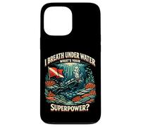 Scuba Diving Diver I Breath Under Water What's Your Case for iPhone 13 Pro Max