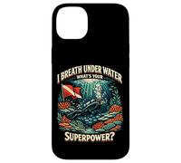 Scuba Diving Diver I Breath Under Water What's Your Case for iPhone 14 Plus