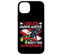 Scuba Diving Diver I Breath Under Water What's Your Case for iPhone 14 Plus