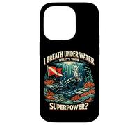 Scuba Diving Diver I Breath Under Water What's Your Case for iPhone 14 Pro