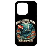 Scuba Diving Diver I Breath Under Water What's Your Case for iPhone 15 Pro