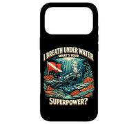Scuba Diving Diver I Breath Under Water What's Your Case for iPhone 17 Pro Max