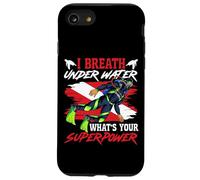 Scuba Diving Diver I Breath Under Water What's Your Case for iPhone SE (2020) / 7/8