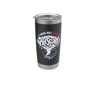 Scuba Diving Diver I Work Well Under Pressure Stainless Steel Insulated Tumbler