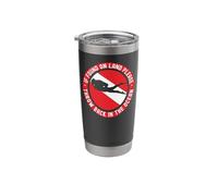 Scuba Diving Diver If Found On Land Please Back in The Ocean Stainless Steel Insulated Tumbler