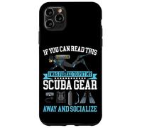 Scuba Diving Diver If You Can Read This I Was Forced To Put Case for iPhone 11 Pro Max