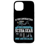 Scuba Diving Diver If You Can Read This I Was Forced To Put Case for iPhone 15 Plus
