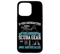 Scuba Diving Diver If You Can Read This I Was Forced To Put Case for iPhone 15 Pro Max