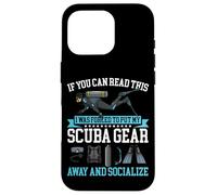 Scuba Diving Diver If You Can Read This I Was Forced To Put Case for iPhone 16 Pro