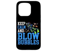 Scuba Diving Diver Keep Calm And Blow Bubbles Case for iPhone 15 Pro