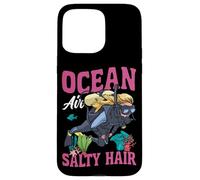 Scuba Diving Diver Ocean Air Salty Hair Case for iPhone 15 Pro Max