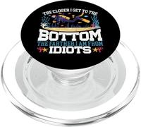 Scuba Diving Diver The Closer I Get To The Bottom The PopSockets PopGrip for MagSafe