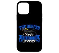 Scuba Diving Diver The Deeper You Go The Better It Feels Case for iPhone 12 mini