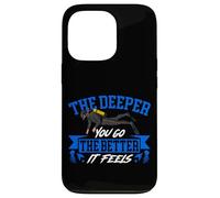 Scuba Diving Diver The Deeper You Go The Better It Feels Case for iPhone 13 Pro