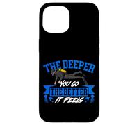 Scuba Diving Diver The Deeper You Go The Better It Feels Case for iPhone 15