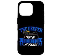 Scuba Diving Diver The Deeper You Go The Better It Feels Case for iPhone 16 Pro