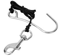 Scuba Diving Drift Hooks with Line Stainless Steel Clip Single Reef Hook Equipment (Type 1)