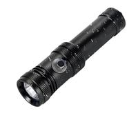 Scuba Diving Flashlight - 4 Modes Waterproof Rechargeable Lamp | Underwater Flashlights For Diving | For Camping Night Outdoor Marine Fishing Home Walking And Others