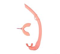 Scuba Diving For Snorkeling Wet Snorkel for Adults Foldable and Rollable with Comfortable Silicone Mouthpiece for Water Activities (Pink)