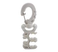 Scuba Diving Hose Holder Clip 3-Hole Quick Release Gear Organiser | Keep your diving hoses and gauges neatly organised and secure underwater with a 360-degree rotating 3-hole clip.