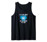 Scuba Diving in the Sea is Where to Be Scuba Diver Tank Top