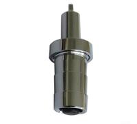 Scuba Diving Inflator Nozzle Adapter for BCD Hose Connector and Marker Buoy SMB, Chrome Plated Copper 44mm Long Valve Connector